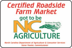 Certified Roadside Farm Market